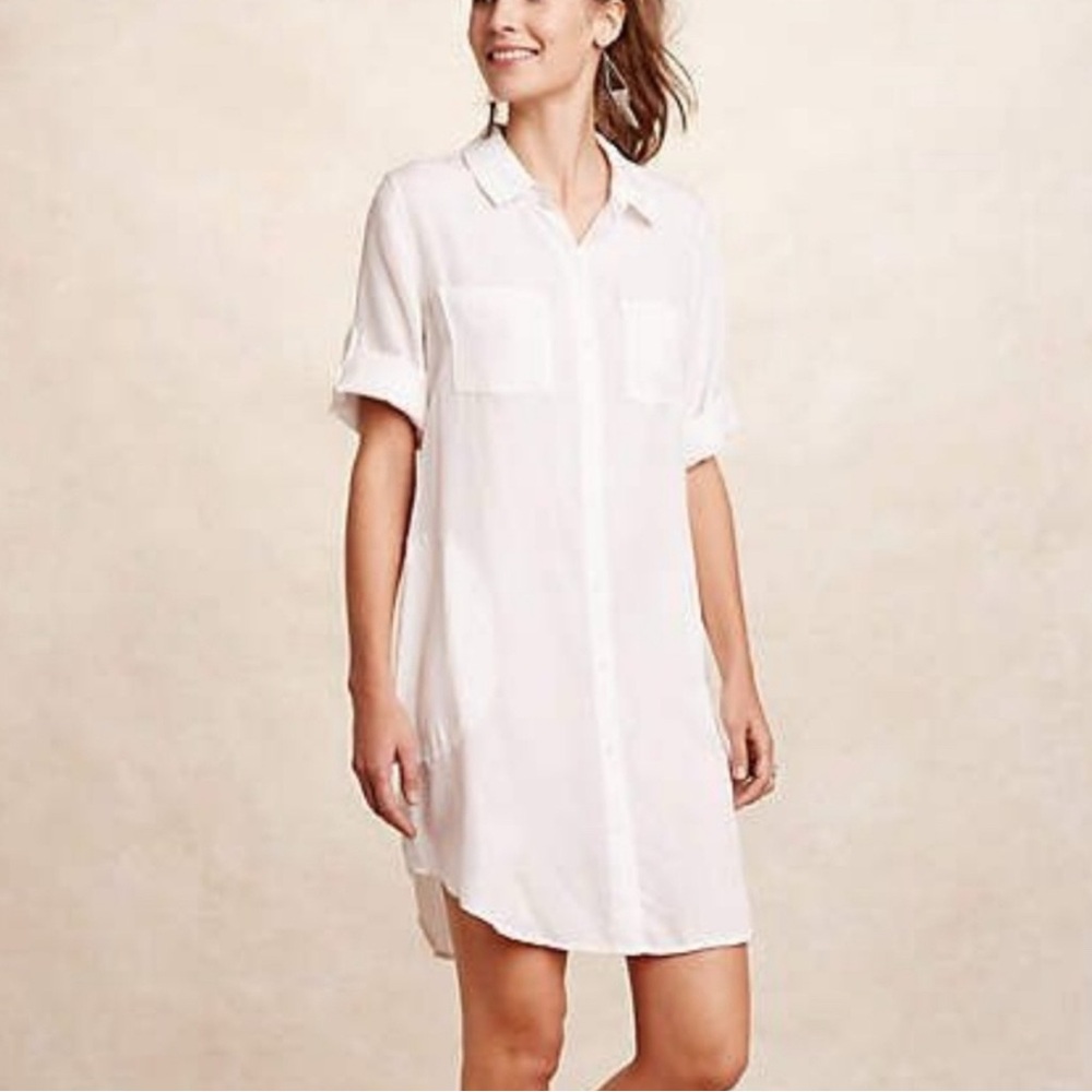 Cloth and Stone White Eyelet Dress